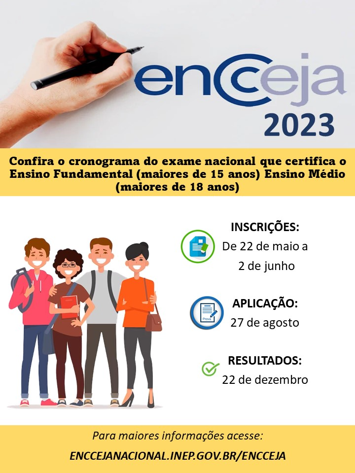 Jornal O Victoriano De Avaré Encceja 2023 Inscrições Para O Exame Começam Nesta Segunda Feira 