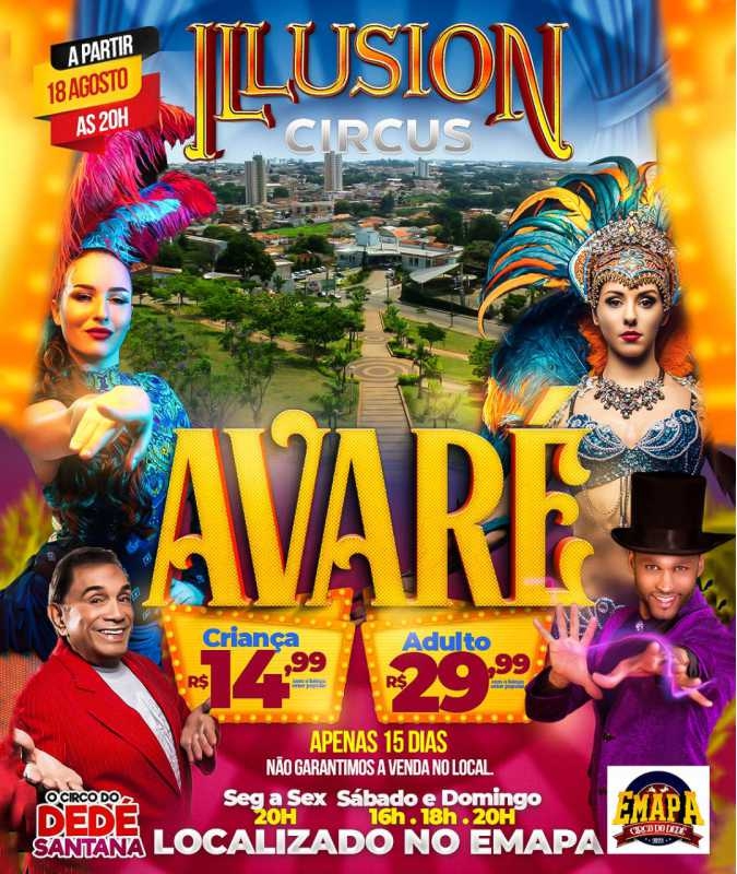 Jornal O Victoriano De Avaré Circo Do Dedé Santana Estreia Nesta Sexta Feira 18 Em Avaré