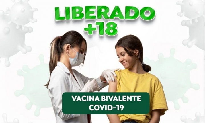 Vacina bivalente é liberada para público a partir de 18 anos em Avaré