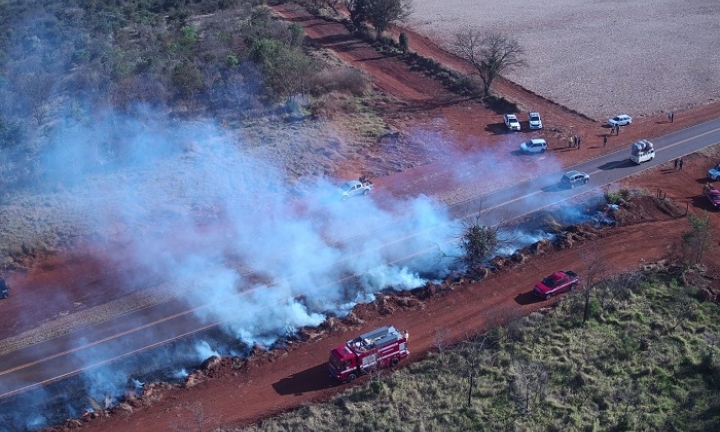 Defesa Civil alerta para risco de incêndios nos próximos dias em todo estado