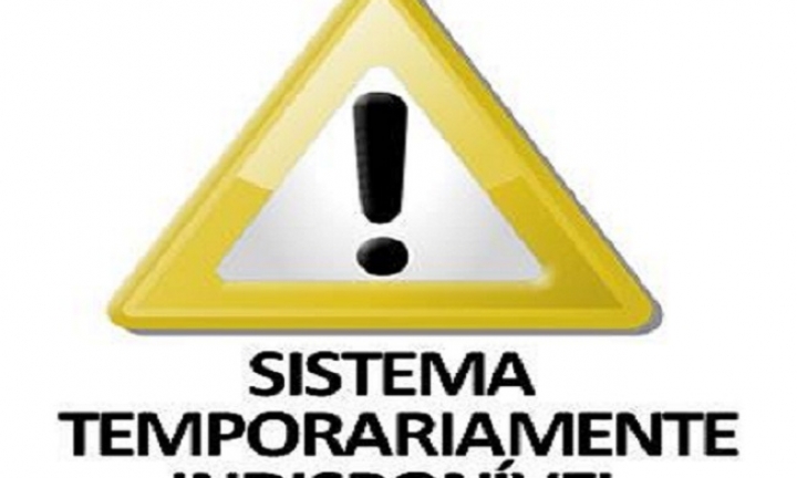 Sistema para emitir documentos no site oficial está temporariamente fora do ar