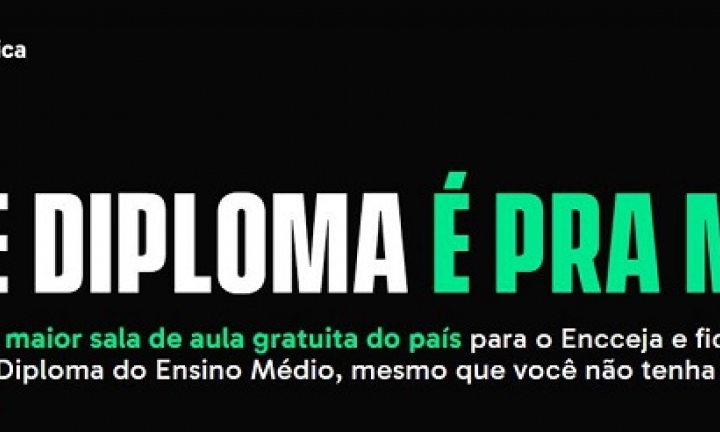 Empresa oferece 100 mil bolsas de estudo para quem deseja concluir o ensino médio