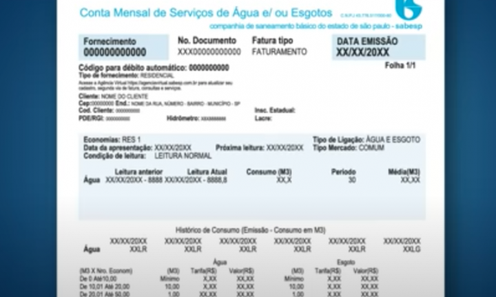 Conta de água da Sabesp fica mais cara a partir desta 4ª feira (10/5)