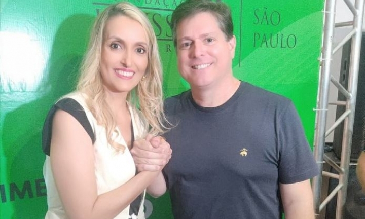 Carla Flores e Baleia Rossi declaram apoio ao pré-candidato a prefeito Denilson Ziroldo