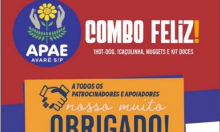 APAE de Avaré comemora sucesso da campanha Combo Feliz!