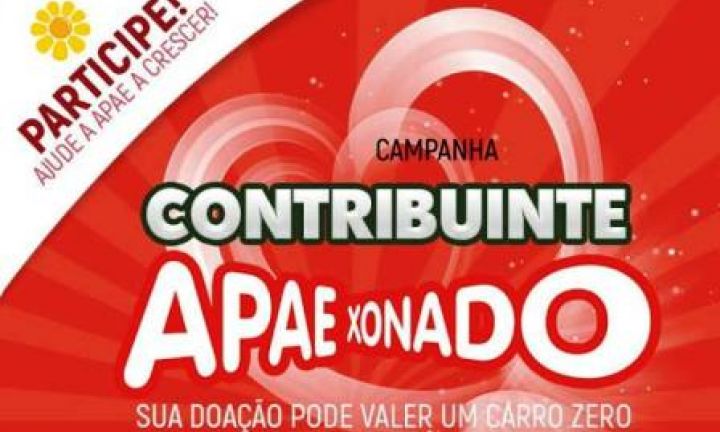 Campanha Contribuinte Apaexonado vai sortear um carro