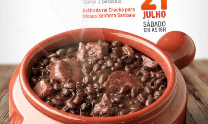 Creche Para Idosos promove Feijoada Solidária