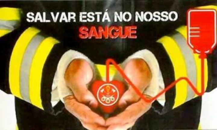 Campanha Bombeiro Sangue Bom acontece nesta sexta