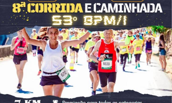 Vem aí mais uma corrida do 53º Batalhão de Polícia Militar de Avaré