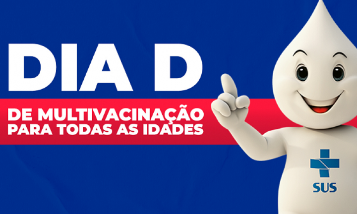 Dia D da Campanha de Multivacinação acontece neste sábado, 7, em Avaré