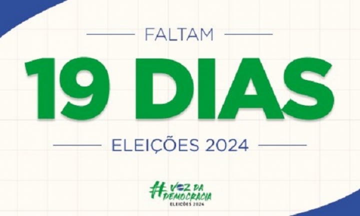 Faltam 19 dias: confira os modelos de eleição para os cargos de prefeito e vereador