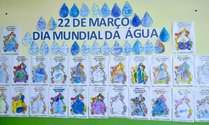 Dia Mundial da Água é celebrado com atividades em escolas municipais