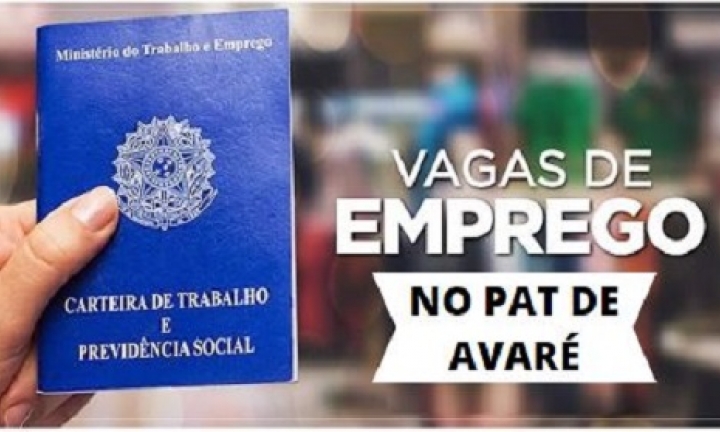 Confira as vagas disponíveis no Posto de Atendimento ao Trabalhador