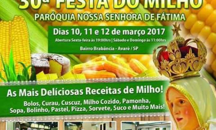 Festa do Milho no Brabância completa 30 anos