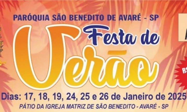 Paróquia de São Benedito promove mais uma edição da Festa de Verão