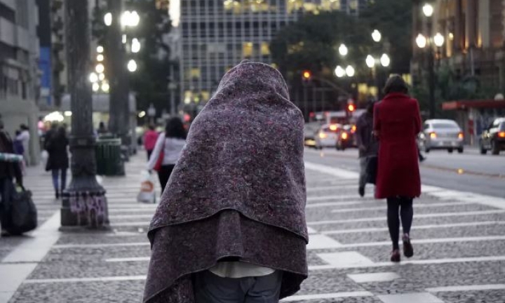 Chegada de frente fria no estado de São Paulo deve ocorrer a partir do dia 21