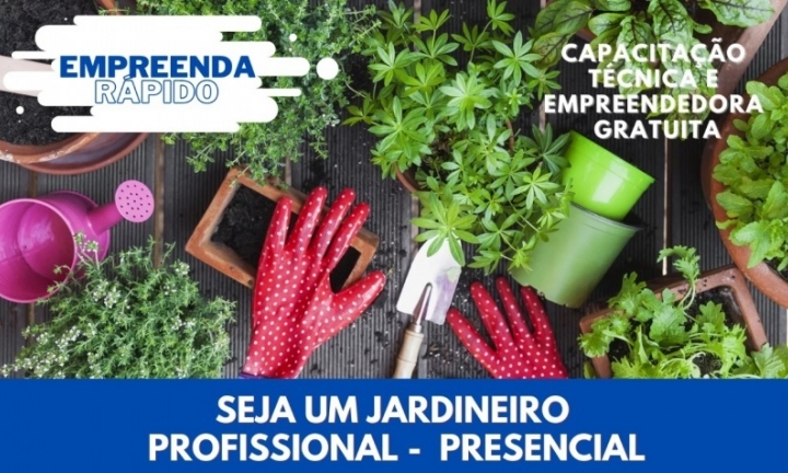 Curso Seja um Jardineiro Profissional está com inscrições abertas em Avaré