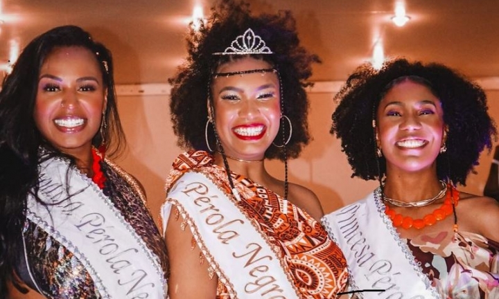 Rainha da Emapa 2023 conquista o título de Miss Pérola Negra em Botucatu