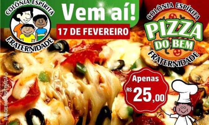 Colônia Fraternidade realizará a Pizza do Bem