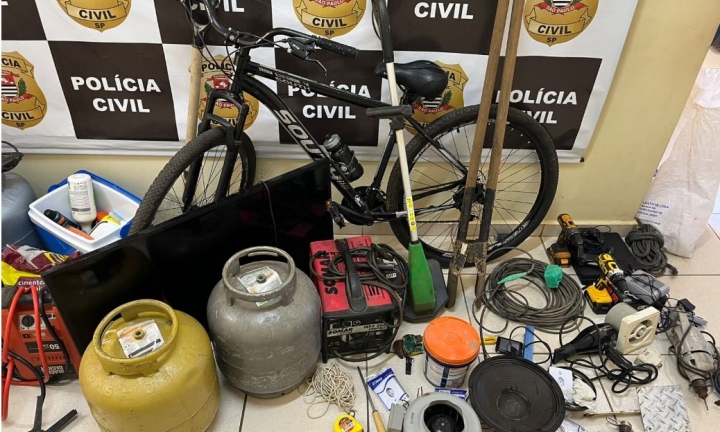 Polícia Civil prende grupo envolvido em vários furtos a residências em Avaré