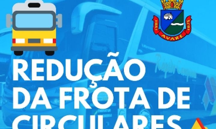 Veículos do transporte público serão reduzidos em 50%