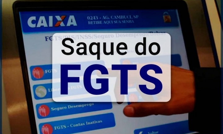 Saque extraordinário do FGTS começa na quarta-feira, dia 20