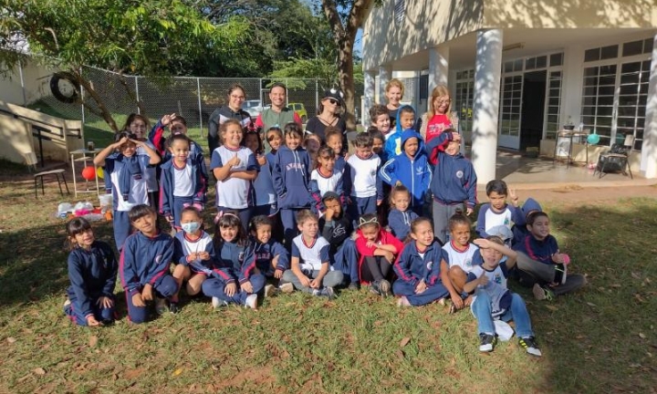 Vigilância Sanitária promove palestra sobre Dengue em escola no Bairro Camargo