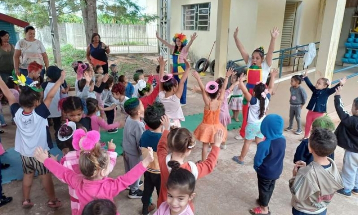 Semana da Criança é comemorada com atividades em escolas municipais