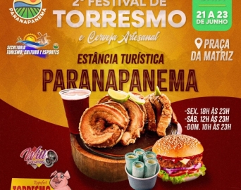 Paranapanema promove neste final de semana o 2º Festival do Torresmo
