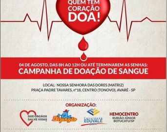 Faculdade Eduvale prepara campanha de doação de sangue