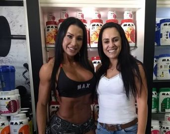 Gracyanne Barbosa esteve hoje, 6, na Speed Form em Avaré