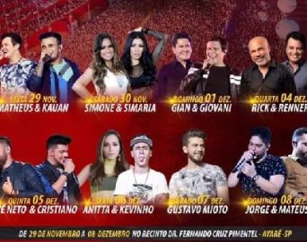 Dupla Rick e Renner completa a grade de shows da EMAPA 2019