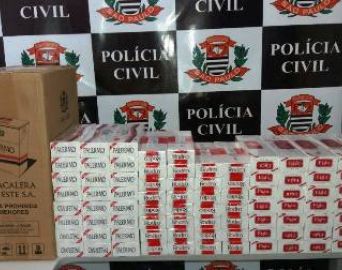 Polícia Civil apreende cerca de 30 mil cigarros em Piraju