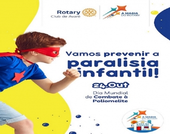 Rotary Club de Avaré informa: Vacina da polio está mais eficiente