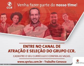 CCR SPVias lança nova plataforma para cadastro de currículos