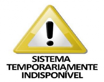 Sistema para emitir documentos no site oficial está temporariamente fora do ar