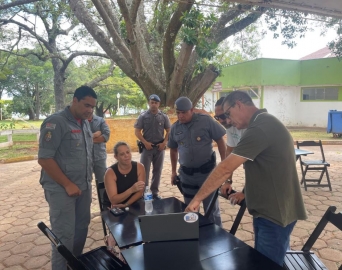 Representantes do Projeto Represa Segura realizam visita técnica ao Camping 