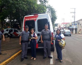 Polícia Militar presta homenagens no Dia Internacional da Mulher