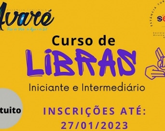 Curso gratuito de Libras está com inscrições abertas até 27 de janeiro