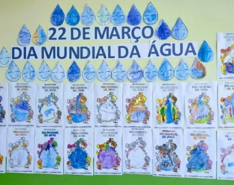 Dia Mundial da Água é celebrado com atividades em escolas municipais