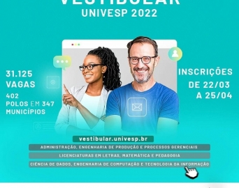 Universidade Virtual abre inscrição para Vestibular 2022