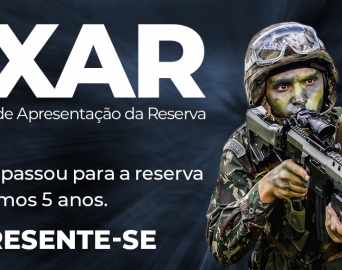 Exercício de Apresentação da Reserva será realizado de 9 a 16 de dezembro