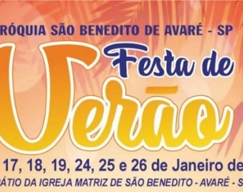 Paróquia de São Benedito promove mais uma edição da Festa de Verão