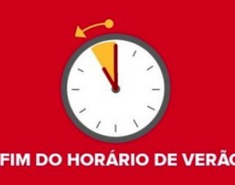 Horário de verão termina neste fim de semana