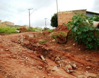 Chuvas pioram situação das ruas do Jardim Califórnia