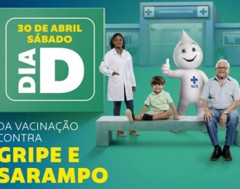 Avaré promove neste sábado o Dia D de vacinação contra Sarampo e Gripe