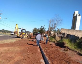 Guias são instaladas em trecho da Avenida Mário Covas