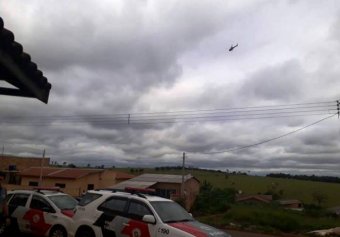 Apoio do Helicóptero Águia 20 de Sorocaba.