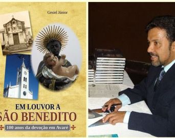 “Em louvor a São Benedito” é o novo  livro de Gesiel Jr.