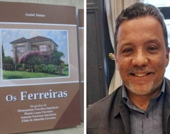 Novo livro de Gesiel Júnior traz quatro biografias da família Ferreira